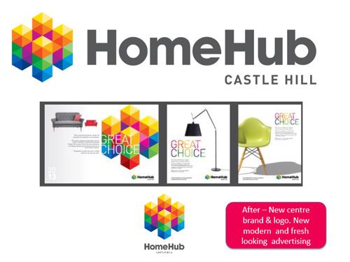 Boom Retail - Home Hub Castle Hill Before & After Centre Makeover